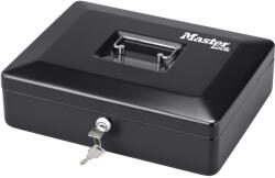 Master Lock Cutie de valori pentru bani Masterlock CB-12ML, Maner transport, Tava detasabila, Otel, Neagra (CB-12ML)