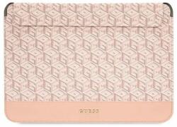 GUESS Husă Guess GUCS14HGCFSEP 14" roz GCube dungi - pcone