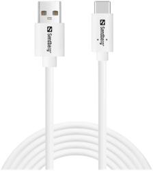 Sandberg 336-14 USB kábel USB 2.0 2 M USB C USB A Fehér (336-14) - easy-shop