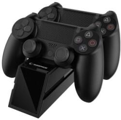 Rampage RP-PS4 dupla kontroller töltő fekete (37089) (37089)