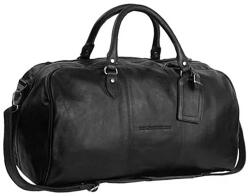 Chesterfield WILIAM fekete színű bör utazótáska C20-0004-00