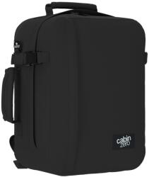 CabinZero Classic TECH kabin méretű, laptoptartós utazó hátizsák 28l -Absolute Black - borond-aruhaz