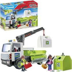 Playmobil Camion de reciclare sticla cu container (PM71431)