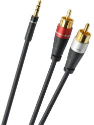 Oehlbach OB 33191 2m 3, 5mm Jack-RCA kábel (OB 33191) - haztartasibolt