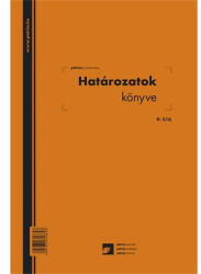  D. 3/UJ A4 "Határozatok könyve" nyomtatvány (D.3/UJ) - haztartasibolt