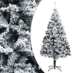 vidaXL Pom cu zăpadă 240 cm verde (320966)