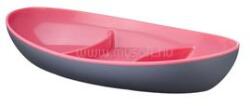 GONDOL IRIS AURA OVAL DIVIDED kétszínű osztott tányér 170x270x50mm G-606 (G-606) (G-606)