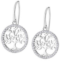 Lotus Silver Cercei argintii cu zirconii limpezi pentru femei Pomul vieții LP1746-4 / 1