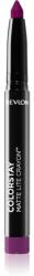 Revlon ColorStay Matte Lite Crayon mattító rúzs ceruzában árnyalat 012 On Cloud Wine 1, 4 g
