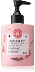Maria Nila Colour Refresh Autumn Red gyengéd tápláló maszk tartós színes pigmentekkel 4 - 10 alkalommal mosásálló 6.60 300 ml