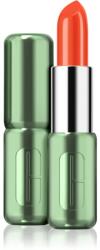 Clinique Pop Longwear Lipstick Shine fényes ajakrúzs árnyalat 29 Flame Pop 3.9 g