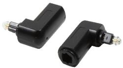 LogiLink CA1017 Audioadapter (90 ), Toslink/M Toslink/F, fekete (CA1017)