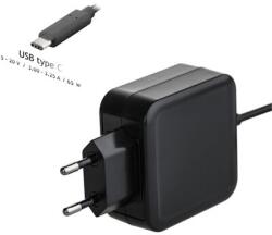 Akyga 65 Watt USB-C Type-C Notebook Hálózati Adapter (AK-ND-70) (AK-ND-70)