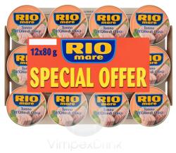 Rio Mare Tonhal olívaolajban 80g*12/624g