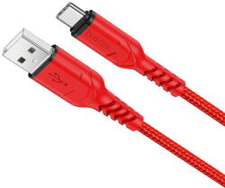 hoco. Cablu Date si Incarcare USB la USB Type-C HOCO X59 Victory, 1 m, 2.4A, Rosu (cb/TypC/Hoc/X59/1m/r/bl) - vexio