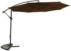 ROJAPLAST Umbrelă metalică ø 350 cm - maro (601/8)