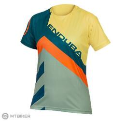Endura SingleTrack Print Tee LTD női mez, mély kékeszöld (L)