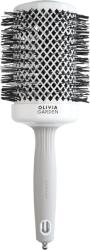 Olivia Garden Expert Shine Wavy Bristles White&Grey 65 mm