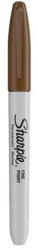 Sharpie Alkoholos marker, 1 mm, kúpos, SHARPIE Fine Point, barna (SR0811040)