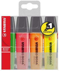 STABILO Boss Original 4 db-os készlet (0063/7040000)