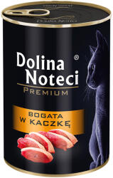 Dolina Noteci 24x400g Dolina Noteci Premium nedves macskatáp - Kacsában gazdag