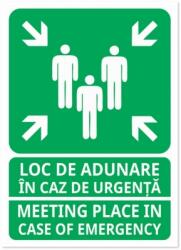  Indicator Loc de adunare in caz de urgenta, 148x210mm ISA5LAU