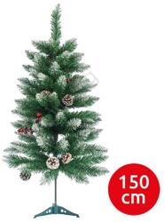 EUROLAMP Коледна елха snowy 150 см бор (eu0188)