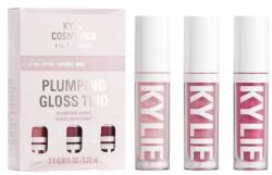Kylie Cosmetics Machiaj Buze Plumping Lip Gloss Trio Holiday Gift Set 3 Bucată