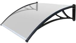  Polikarbonát Előtető - 150x120 cm - Fehér