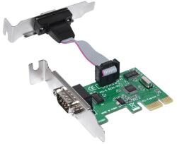 Makki нископрофилна карта Low Profile PCI-E card to 2 x Serial port - MAKKI-PCIE-SERIAL-LP (MAKKI-PCIE-SERIAL-LP) - zettabytex
