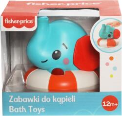Mattel Fisher-Price, jucarie de baie, elefant care face balonase