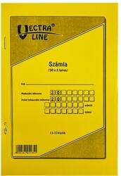 VECTRALINE Bloc de facturi tipărite VECTRA-LINE 50x3 în picioare 1 TVA A5 KX00117 (B13-374/V/07)