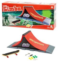 Simba Toys Finger skateboard cu rampă (3304654) Figurina