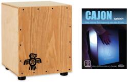 XDrum PERC CP-371 Junior Cajon Peruana Kőrisfa SET 31 x 30 x 37cm, beleértve a Táskát és Iskolát (KST54736)