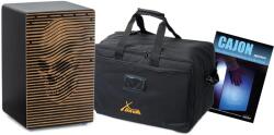 XDrum Design Series Cajon "Skull" szett táskával + iskolával (KST93135)