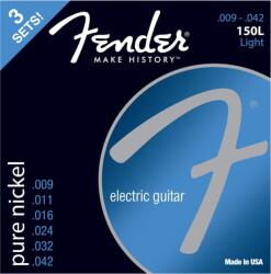 Fender 150L 9-42 3 Pack Corzi chitare electrice (0730150309)