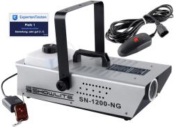 Showlite SN-1200 Füstgép (1200W, 350m³ füst kimenet/perc, 7 perc felmelegedés) távirányítóval (KST24250)