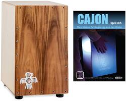 XDrum PERC CP-483 Cajon Peruana Koa SET 31 x 30 x 48cm, beleértve a Táskát és Iskolát (KST54734)