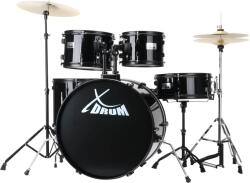 XDrum Rookie 22" Fusion Dobkészlet Teljes Készlet Fekete (KST34725)