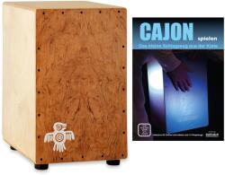 XDrum PERC CP-482 Cajon Peruana Keményfa SET 31 x 30 x 48cm, beleértve a Táskát és Iskolát (KST54732)