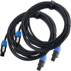 Pronomic pro-line BOXSP4-5 hangszórókábel Speakon-kompatibilis 5 m 2-darabos KÉSZLET (KST46074)