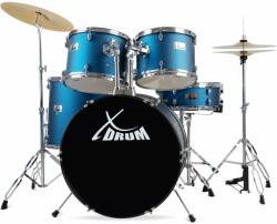 XDrum Semi 22" Standard Dob Készlet Szatén Kék Csillogás (KST65806)