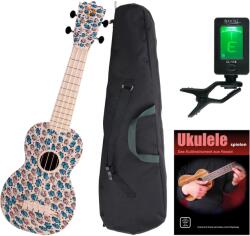 Classic Cantabile BeachBuddy Sunny Zoo Ukulele, KÉSZLET hangolóval (KST42130)