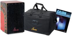 XDrum Design Series Cajon "Flower" szett táskával + iskolával (KST93132)