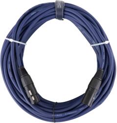 Pronomic Stage DMX3-20 DMX kábel 20 m kék arany érintkezőkkel (KST54500)