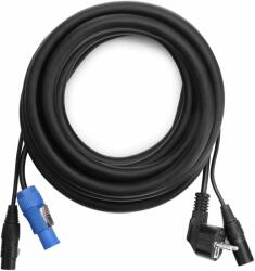 Pronomic Stage EUPPD-5 hibrid kábel EUR/POWP/DMX Schuko/powercon kompatibilis + DMX 3-pólusú, 5m (KST33288)