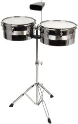 XDrum Timbales Szett, kolomppal (KST4658)