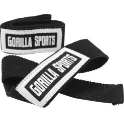 Gorilla Sports Csuklópántok fekete/fehér (100777-00023-0001) - kokiskashop
