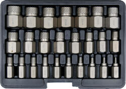 YATO Set de extracție YATO 25 bucăți (pentru șuruburi interne torx, hexagonale și spline) (YT-06034)