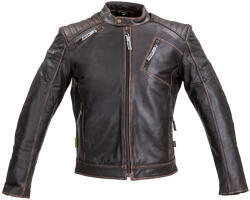 W-Tec Motoros bőrkabát W-TEC Embracer Vintage Sötét Barna XXL (21751-XXL)